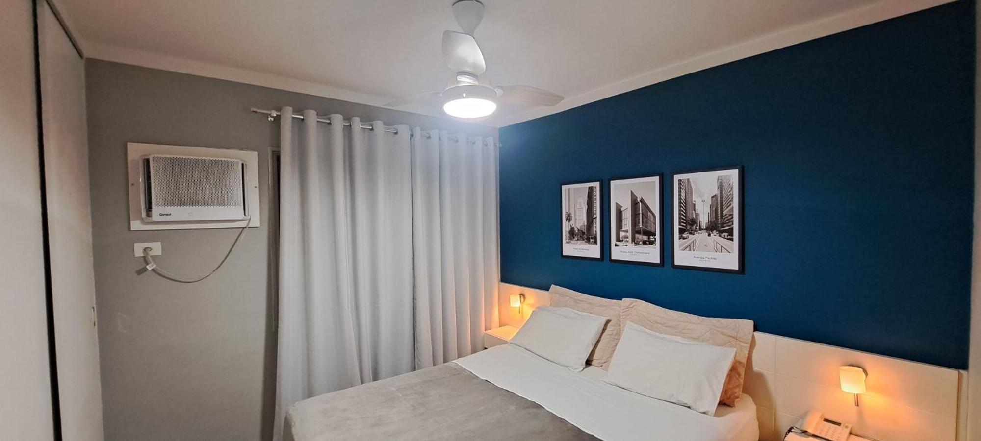 Flat Confortavel - Academia - Piscina - Garagem - Melhor Localizacao Do Itaim Bibi Сан-Пауло Экстерьер фото